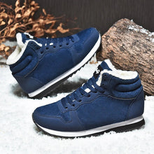 Men Boots Waterproof Winter Boots Men Lightweight Hight Top Leather Shoes Plus 48 No Slip Warm Snow Boots Plush Women Footwear - Limited time Finds