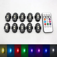 Wireless Remote Control Car Led Lights, Rechargeable Led Lights,Ambient Lighting,Flashing Warning Light,Car Interior Lights - Limited time Finds