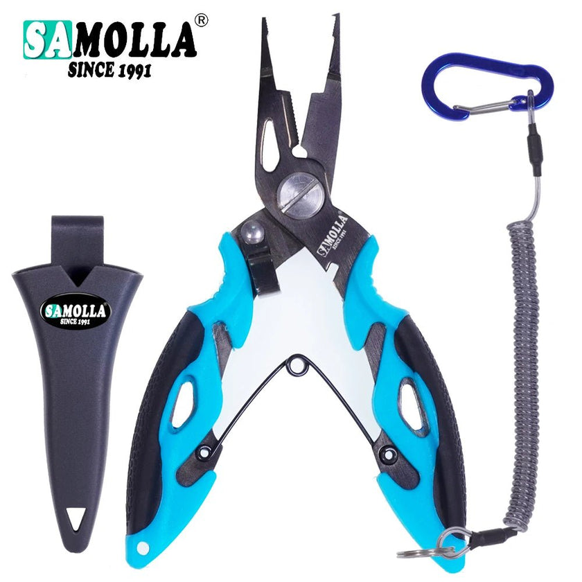 New Multifunctional Fishing Pliers Accessories 420 Stainless Steel Body Scissors Line Cutter Hooks Remover Outdoor Fishing Tools - Limited time Finds