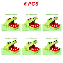 1~6PCS Crocodile Teeth Toys For Kids Funny Shark Biting Finger Dentist Games Tabletop Finger Games Toy For Home Party Adults - Limited time Finds