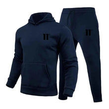 Mens Tracksuits Casual Sweatpants Print Zipper Hooded Sweatshirt Fashion Versatile Jacket Coat Outdoors Jogging Sports Clothing - Limited time Finds