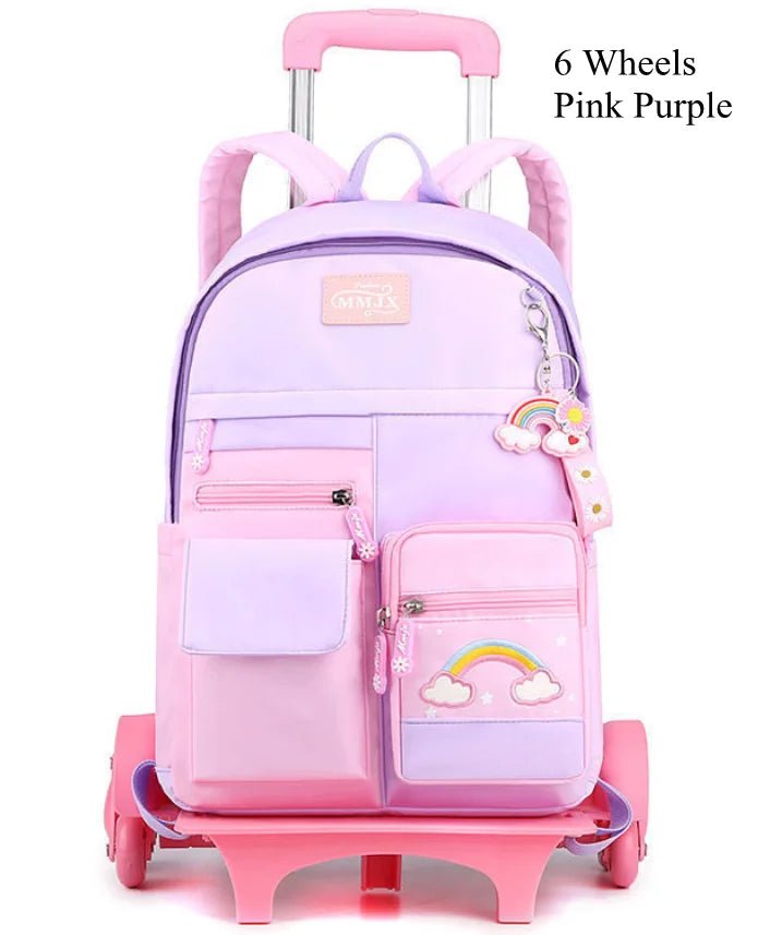 Girls Kids School Trolley Backpack - Limited time Finds