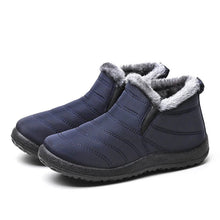 Snow Warm Boots Men Flat Sneakers Winter Men's Comfortable Men Shoes Couple Waterproof Ankle Boots Footwear Men's Work Shoes - Limited time Finds