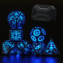 LED Dice Set Rechargeable with Charging Box, ZHOORQI Glowing Dice for Role Playing Tabletop Games RPG D&D Dice Christmas Gift - Limited time Finds