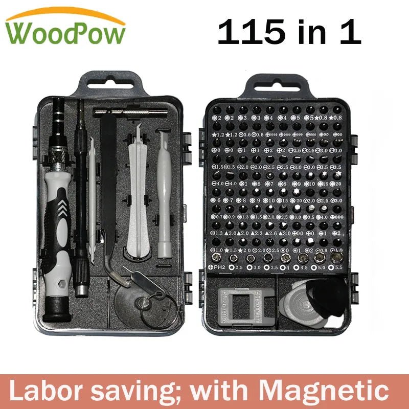 115 in 1 Multifunctional Screwdriver Set - Limited time Finds