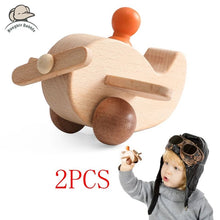 Wooden Train Birthday Toy Montessori Toys Baby Educational Toys Wooden Trolley Baby Learning Toys Number Of Wood Baby's Toys - Limited time Finds