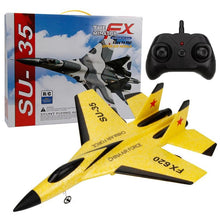 RC Foam Aircraft SU - 35 Plane 2.4G Radio Control Glider Remote Control Fighter Plane Glider Airplane Foam Boys Toys for Children - Limited time Finds