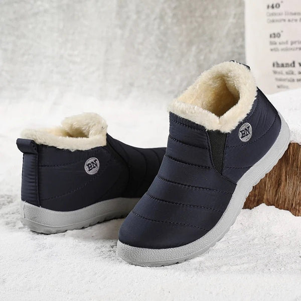 Boots Men Snow Plush Shoes Man Casual Winter Boots For Men Platform Shoes Men Hiking Men's Boots Plus Size Shoes Footwear - Limited time Finds