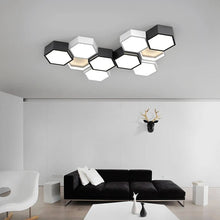 Lighting Simple Modern Living Room Lights Minimalist Bedroom Dining Room LED Ceiling Lights Nordic Style Geometric Art Lighting - Limited time Finds