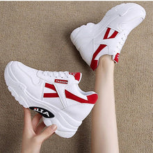 Sneakers Women Platform Inner Increase Shoes Woman Shoes Casual Ladies Footwear Chunky Sneakers Women Shoes Tennis Sport Shoes - Limited time Finds