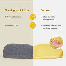 Memory Foam Neck Pillow Shoulder Necks Pain Relief Sleeping Bed Pillow Washable Neck Support Pillows CervicalSpondylosis Pillows - Limited time Finds