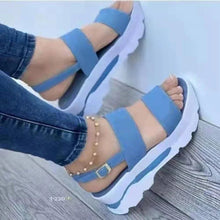 Women's Wedges Sandals Summer New Woman Low Platform Shoes Sandals Heeled Fashion Shoes Female Footwear Wedges Shoes - Limited time Finds