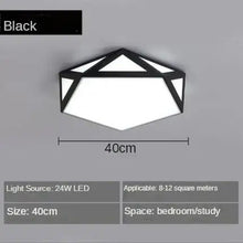 Modern LED Ceiling Lights Bedroom Lights Living Room Lighting Iron Art Black and White Lights Manufacturers Wholesale Lighting - Limited time Finds