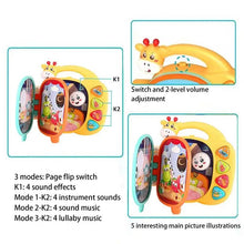 Babies Musical Toys Funny Musical Rhymes Book Early Learning Musical Toys Creative Educational Toys Musical Toddler Toys For - Limited time Finds