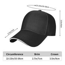 Unisex Baseball Cap Funny Chess Cotton Flat Hat Adjustable Casual Sports & Outdoors Caps Black - Limited time Finds