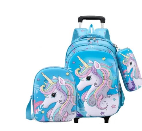 Kids School Rolling Backpack Set - Limited time Finds