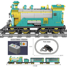 KAZI City Train Power Function High - tech Building Block Bricks DIY Tech Toys For Children Compatible Leduo train - Limited time Finds