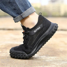 Work Sneakers Steel Toe Shoes Men Safety Shoes Puncture - Proof Work Shoes Boots Indestructible Male Footwear Security Boots - Limited time Finds