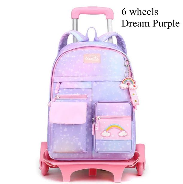 Girls Kids School Trolley Backpack - Limited time Finds