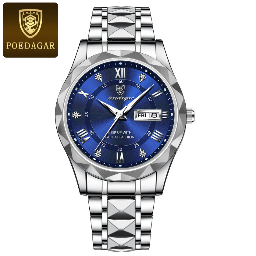 POEDAGAR Luxury Men's Wristwatch - Limited time Finds