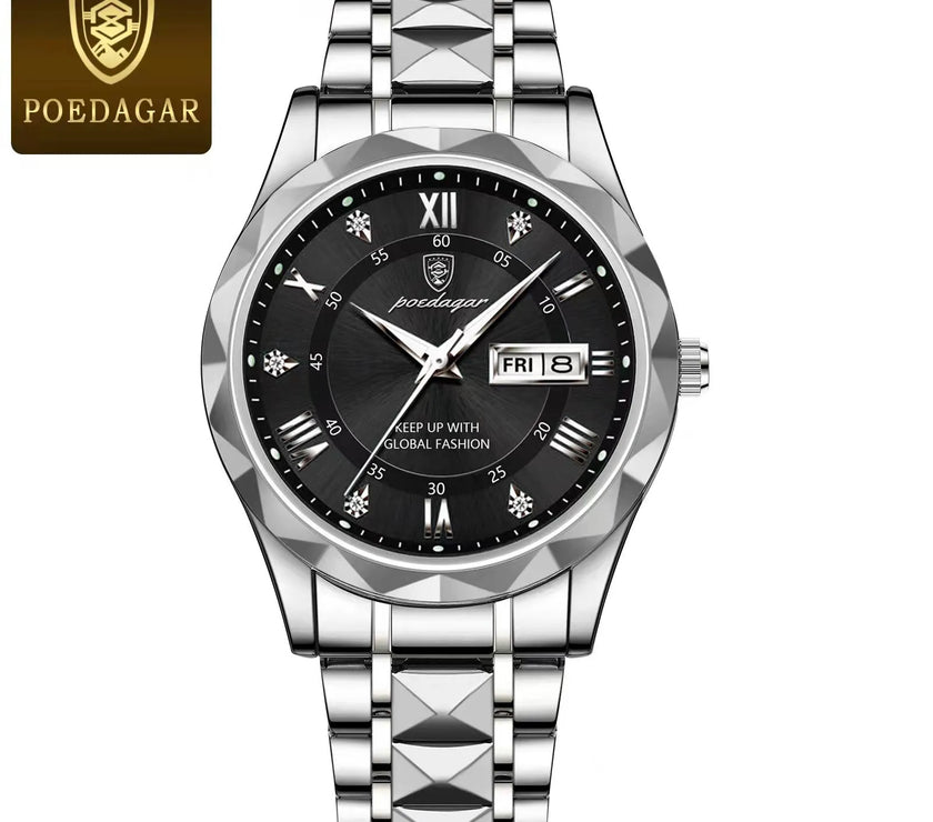 POEDAGAR Luxury Men's Wristwatch - Limited time Finds