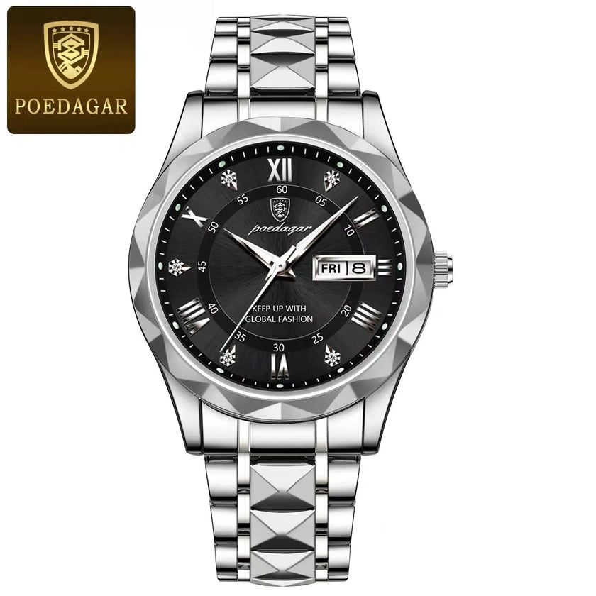 POEDAGAR Luxury Men's Wristwatch - Limited time Finds