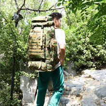 Men's 80L Large Hiking Mountaineering Backpack Climbing Hiking Backpack Camping Backpack Sport Outdoor Rucksack Bag - Limited time Finds