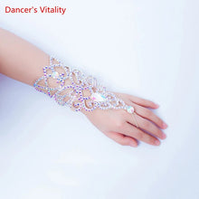 Belly Dance Hand Accessories Or Foot Accessories Female Adult High - end Diamond - Studded Bracelet/Anklet Performance Accessories - Limited time Finds