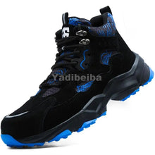 Steel Toe Work Boots Men Safety Shoes 2024 Indestructible Men Safety Boots Male Anti - Smash Work Shoes Sneakers Footwear High Top - Limited time Finds