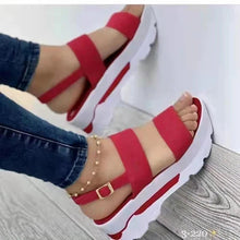 Women's Wedges Sandals Summer New Woman Low Platform Shoes Sandals Heeled Fashion Shoes Female Footwear Wedges Shoes - Limited time Finds