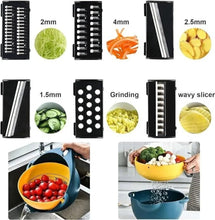 Kitchen Chopper, Kitchen Multifunctional Chopper for Home Kitchen, Bar Food Service Tools, 9 in 1 Chopper - Limited time Finds