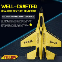 RC Foam Aircraft SU - 35 Plane 2.4G Radio Control Glider Remote Control Fighter Plane Glider Airplane Foam Boys Toys for Children - Limited time Finds