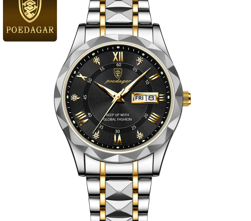 POEDAGAR Luxury Men's Wristwatch - Limited time Finds