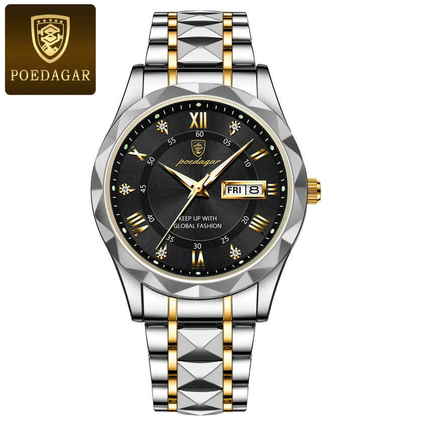 POEDAGAR Luxury Men's Wristwatch - Limited time Finds