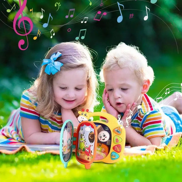 Babies Musical Toys Funny Musical Rhymes Book Early Learning Musical Toys Creative Educational Toys Musical Toddler Toys For - Limited time Finds