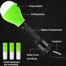 Portable Camping Light Tent Lamp Super Bright Lantern Bulb Emergency Lights Camping Accessories for Backpacking Hiking Camping - Limited time Finds