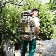 Men's 80L Large Hiking Mountaineering Backpack Climbing Hiking Backpack Camping Backpack Sport Outdoor Rucksack Bag - Limited time Finds