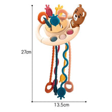 Baby Montessori Toys Pull String Sensory Toys Baby 6 12 Months Silicone Develop Teething Activity Toys for Kids Educational Toys - Limited time Finds