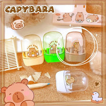 Aesthetic kawaii pretty Stationery for school useful office supplies cute things School supplies capybara pencil sharpener - Limited time Finds