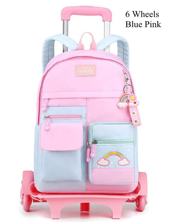 Girls Kids School Trolley Backpack - Limited time Finds