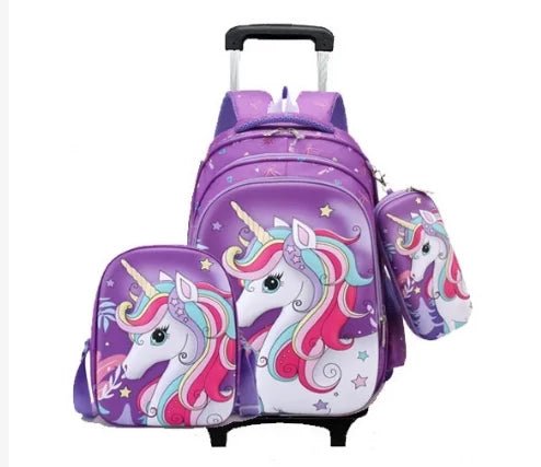 Kids School Rolling Backpack Set - Limited time Finds