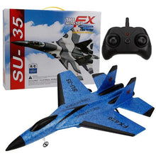 RC Foam Aircraft SU - 35 Plane 2.4G Radio Control Glider Remote Control Fighter Plane Glider Airplane Foam Boys Toys for Children - Limited time Finds