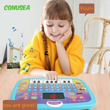 Children's computer Tablet Led Learning Machine Electronic Book English Early Education Intelligent Story Machine Education Toy - Limited time Finds