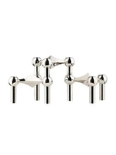 Metal Molecular Structure Candle Holder Nordic Silver Candlestick Centerpiece Living Room Decoration Gift Home Decore Candelabra - Limited time Finds