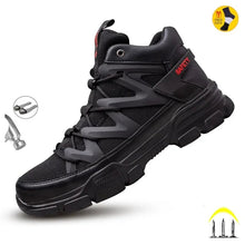 Work Boots Indestructible Safety Shoes Men Steel Toe Shoes Puncture - Proof Work Sneakers Male Footwear Adult Security Shoes - Limited time Finds