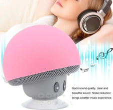 Mini Bluetooth Mushroom Speaker Waterproof Can Be Used as a Mobile Phone Holder Suitable for Family Parties and Small Parties - Limited time Finds