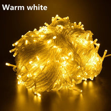 10M 100Leds Xmas Outdoor christmas lights led string lights Luces Decoracion fairy light holiday lights lighting tree garland - Limited time Finds