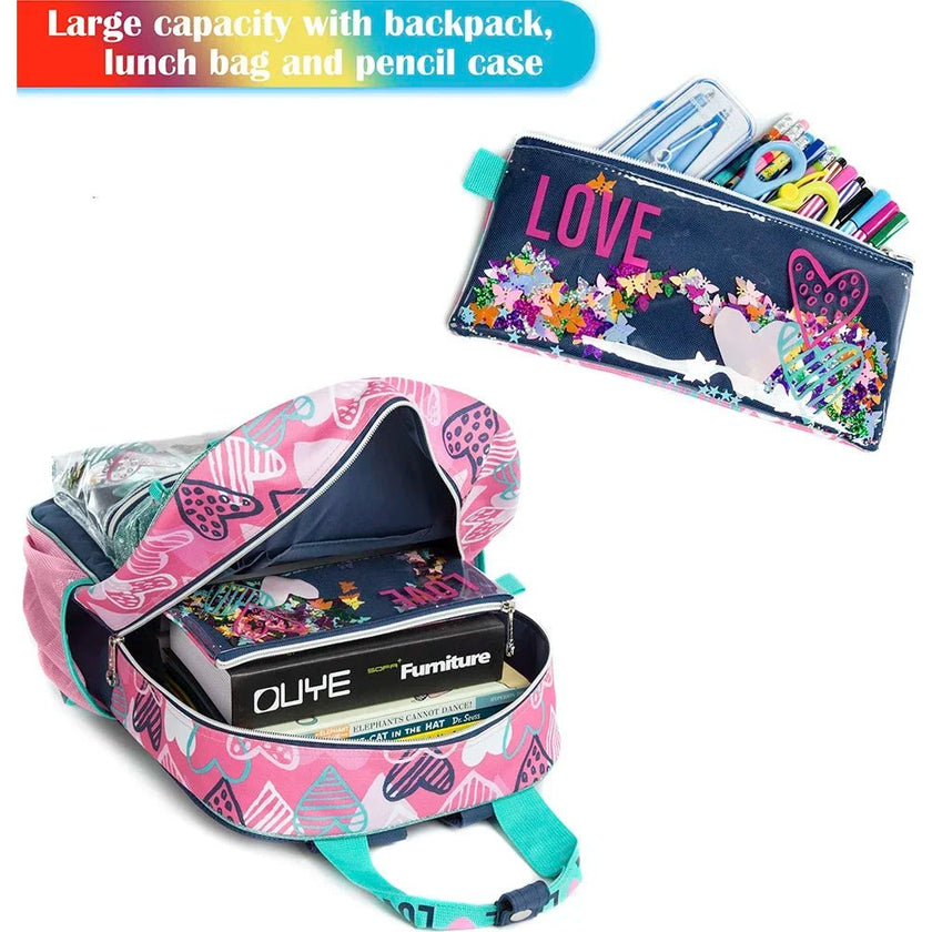 Sequin School Backpack Set - Limited time Finds