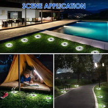 8/20LED Solar Ground Lights LED Waterproof Solar Garden Lights Outdoor Bright in - Ground Lights Landscape Lighting for Patio Path - Limited time Finds