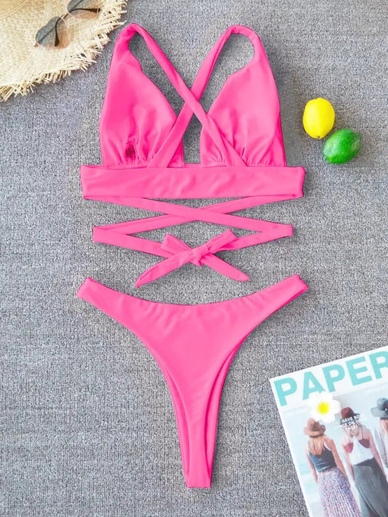 Brazilian String Bandage Swimsuit - Limited time Finds